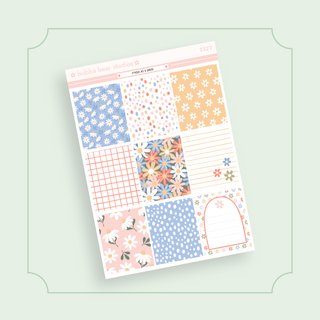 VERTICAL - Fresh As A Daisy VERTICAL Page 1 - Full Boxes Bubba Bear Studios VERTICAL - Fresh As A Daisy Stickers