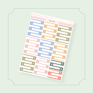 VERTICAL - Fresh As A Daisy VERTICAL Page 6 - Checklists Bubba Bear Studios VERTICAL - Fresh As A Daisy Stickers