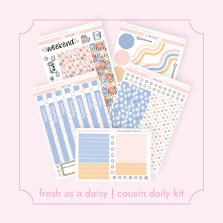 Hobonichi Cousin DAILY - Fresh As A Daisy Bubba Bear Studios Hobonichi Cousin DAILY - Fresh As A Daisy Stationery