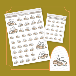 Otters Couples Massage Buy All (Set of 2) Bubba Bear Studios Otters Couples Massage Stickers