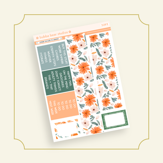 VERTICAL - Orange You Glad Its Summer VERTICAL Page 5 - Washi and Headers Bubba Bear Studios VERTICAL - Orange You Glad Its Summer Stickers