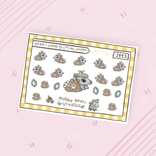 Rocko + Clump || Call Me, Maybe Bubba Bear Studios Rocko + Clump || Call Me, Maybe Stickers