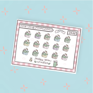 Lottie + Dot || Chairished Moments Muted Bubba Bear Studios Lottie + Dot || Chairished Moments Stickers