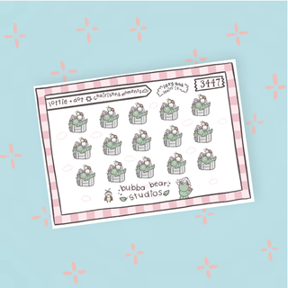 Lottie + Dot || Chairished Moments Minimal Bubba Bear Studios Lottie + Dot || Chairished Moments Stickers