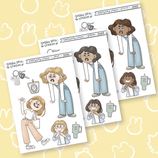 Everyday Chaos || Girl Deco Sheet