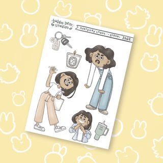 Everyday Chaos || Girl Deco Sheet