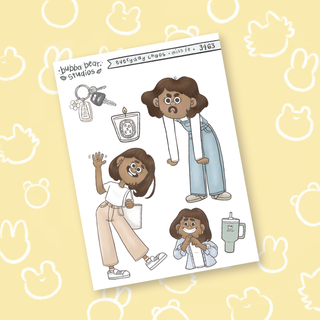 Everyday Chaos || Girl Deco Sheet