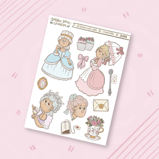 Let Them Eat Cake || Girl Deco Sheet