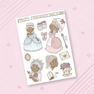 Let Them Eat Cake || Girl Deco Sheet