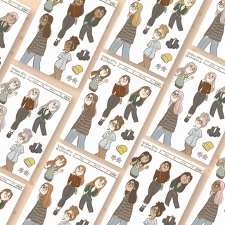 OOTD || Girl Deco Sheet