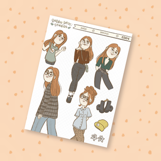 OOTD || Girl Deco Sheet