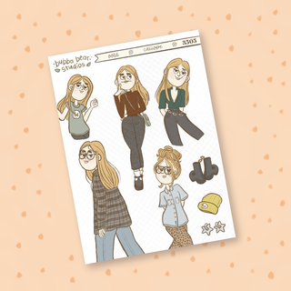 OOTD || Girl Deco Sheet