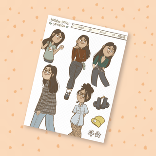 OOTD || Girl Deco Sheet