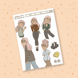 OOTD || Girl Deco Sheet