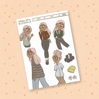 OOTD || Girl Deco Sheet