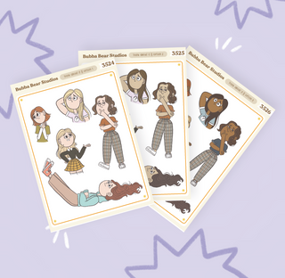 Think About It || Girl Deco Sheet