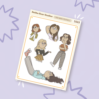 Think About It || Girl Deco Sheet