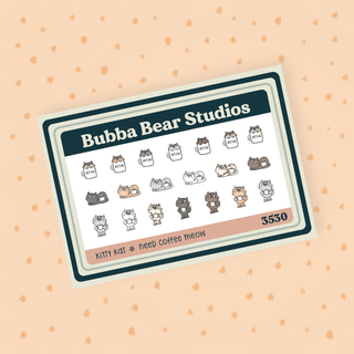 Kitty Kat || Need Coffee Meow