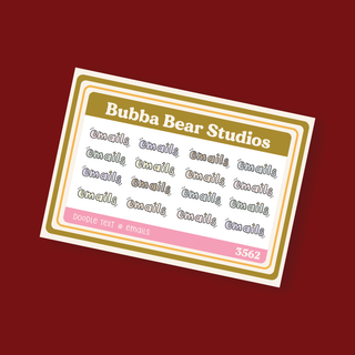 Doodle Text || Emails