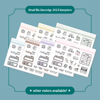BFCM 2023 Samplers Bubba Bear Studios BFCM 2023 Samplers Stickers