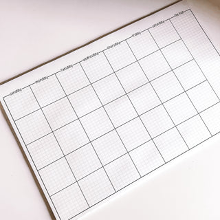 Tear Away 11x17 Desk Calendar Pad