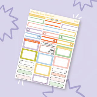 VERTICAL - No Plans, No Problems VERTICAL Page 4 - Functional Boxes Bubba Bear Studios VERTICAL - No Plans, No Problems Stickers