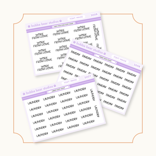 Maisie Scripts Bubba Bear Studios Maisie Scripts Stickers