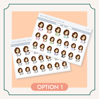 Mona 1 Bubba Bear Studios Mona Stickers