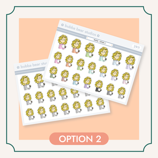 Mona 2 Bubba Bear Studios Mona Stickers