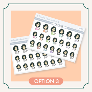 Mona 3 Bubba Bear Studios Mona Stickers