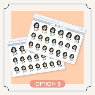 Mona 5 Bubba Bear Studios Mona Stickers