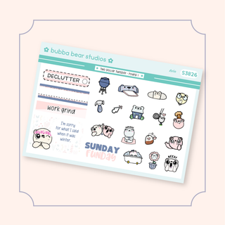 Two Dollar Tuesday Samplers - Round I Bubba Bear Studios Two Dollar Tuesday Samplers - Round I Stickers