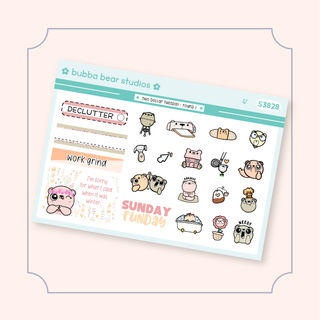 Two Dollar Tuesday Samplers - Round I SJ Bubba Bear Studios Two Dollar Tuesday Samplers - Round I Stickers