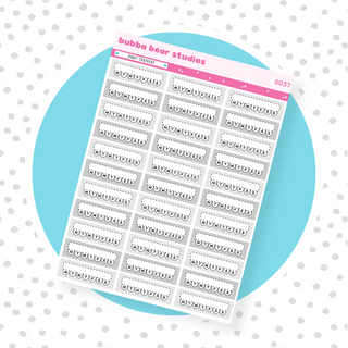 Habit Trackers Minimal Bubba Bear Studios Habit Trackers