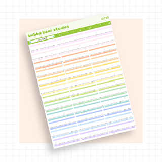 Label Boxes Colorful Bubba Bear Studios Label Boxes