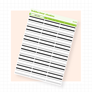 Label Boxes Minimal Bubba Bear Studios Label Boxes