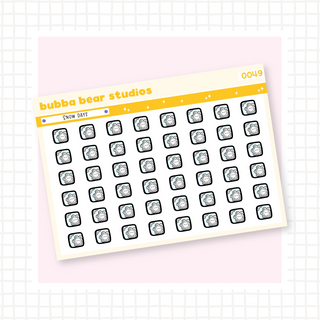 Weather Cubes Snow Days Bubba Bear Studios Weather Cubes