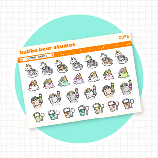 Summer Sampler Bubba Bear Studios Summer Sampler