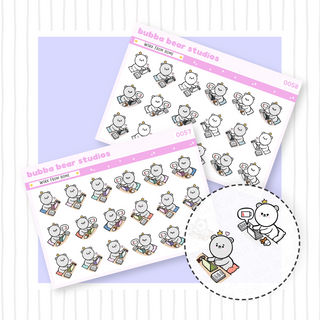 Work From Home Buy All (Set of 2) Bubba Bear Studios Work From Home