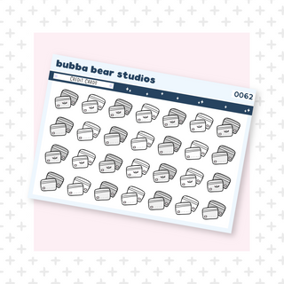 Credit Cards Minimal Bubba Bear Studios Credit Cards