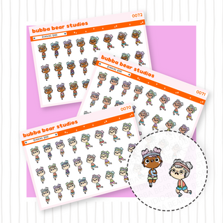 Running Babes Bubba Bear Studios Running Babes