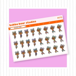 Running Babes Option 3 Bubba Bear Studios Running Babes