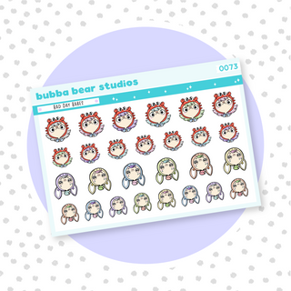 Bad Day Babes Option 1 Bubba Bear Studios Bad Day Babes