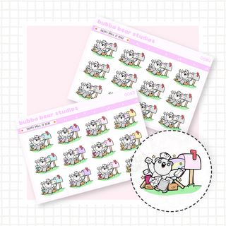 Happy Mail Is Here Buy All (Set of 2) Bubba Bear Studios Happy Mail Is Here