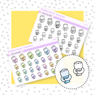 Book Loving Bears Buy All (Set of 2) Bubba Bear Studios Book Loving Bears