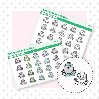 Bears in Scrubs Buy All (Set of 2) Bubba Bear Studios Bears in Scrubs