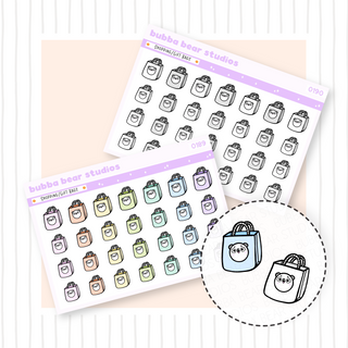 Shopping/Gift Bags Buy All (Set of 2) Bubba Bear Studios Shopping/Gift Bags