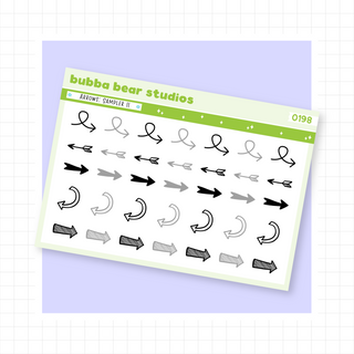 Arrows: Sampler II Minimal Bubba Bear Studios Arrows: Sampler II