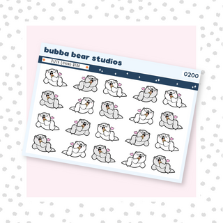 Pizza Loving Bears Minimal Bubba Bear Studios Pizza Loving Bears