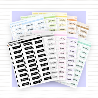 Date Covers Script Buy All (Set of 10) Bubba Bear Studios Date Covers